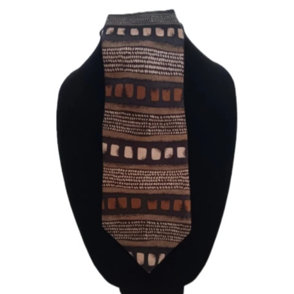 Vintage Silk Surrey Tie | EUC | Earth Tone Shades